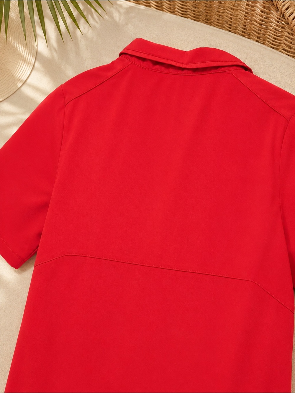 Nike Golf Red Short Sleeve Half Zip Windbreaker Women’s S - Picture 9 of 10